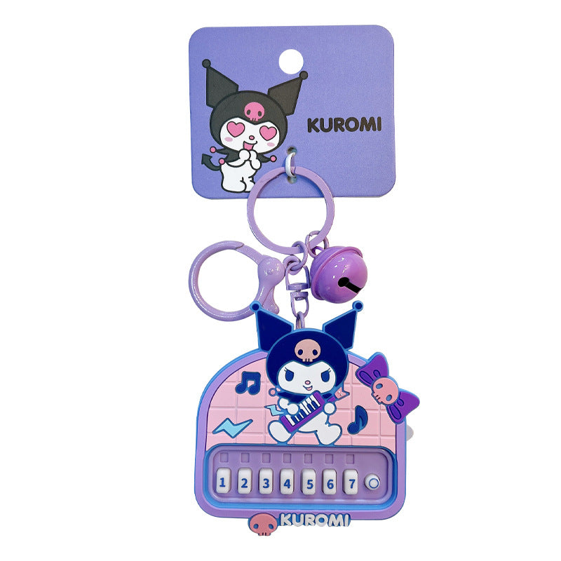 Sanrio Piano Keychain