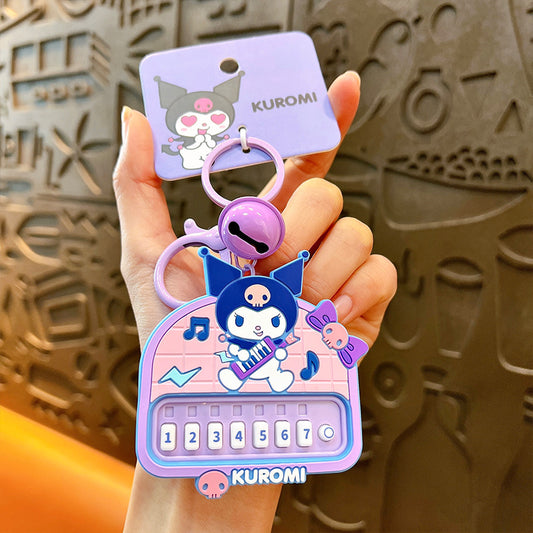 Sanrio Piano Keychain