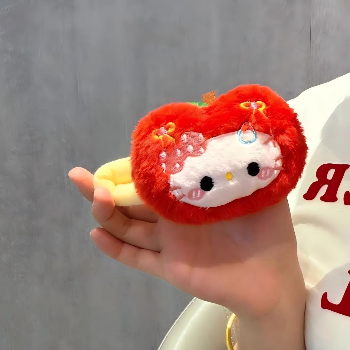 Sanrio HELLO KITTY Creative Apple Hair Clip