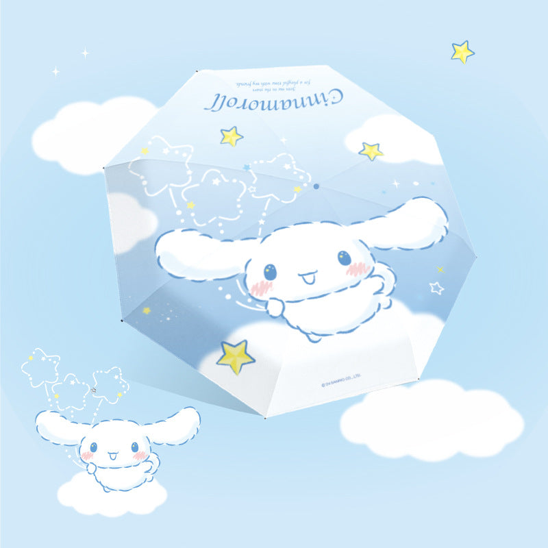 Cinnamoroll Tri-fold automatic umbrella