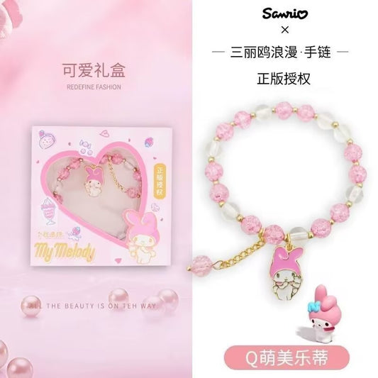 My Melody crystal bracelet