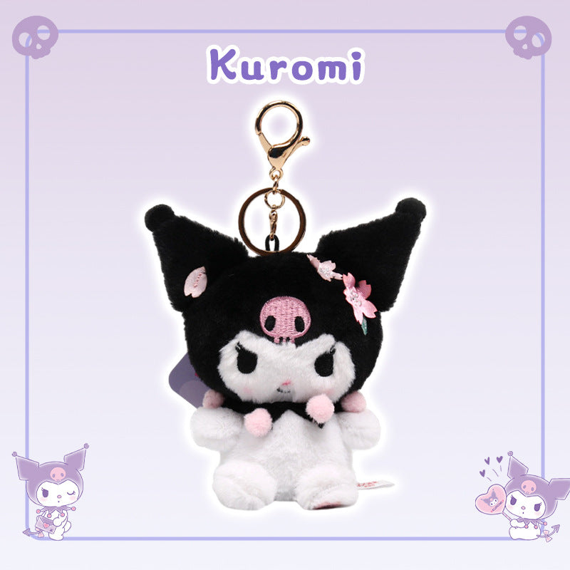 Kuromi - Plush doll Keychain