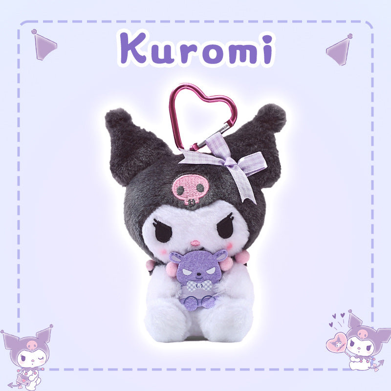 Kuromi - Plush doll Keychain