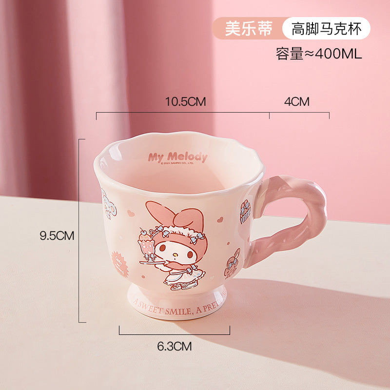 My Melody-Ceramic Cup with Lid
