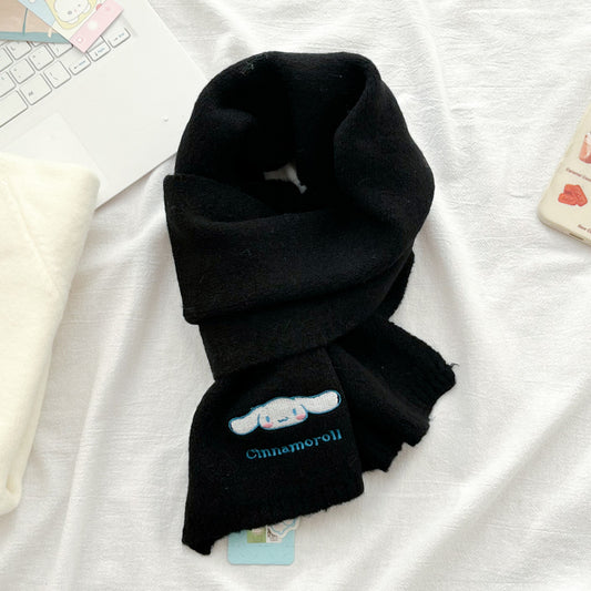 Cinnamoroll - Knitted wool scarf