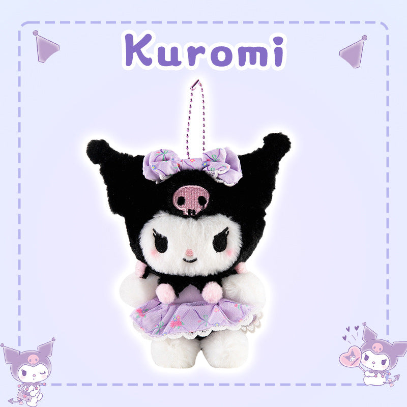 Kuromi - Plush doll Keychain