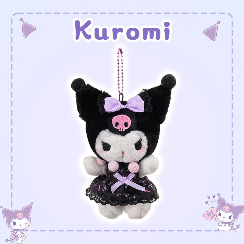 Kuromi - Plush doll Keychain
