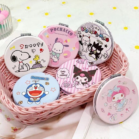 Sanrio Round Folding Mirror