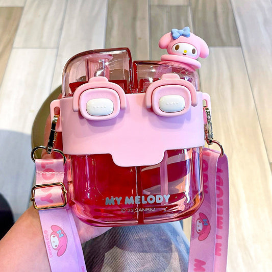 My Melody pink-Dividing cup