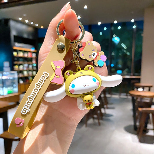 Cinnamoroll-Silicone key chain