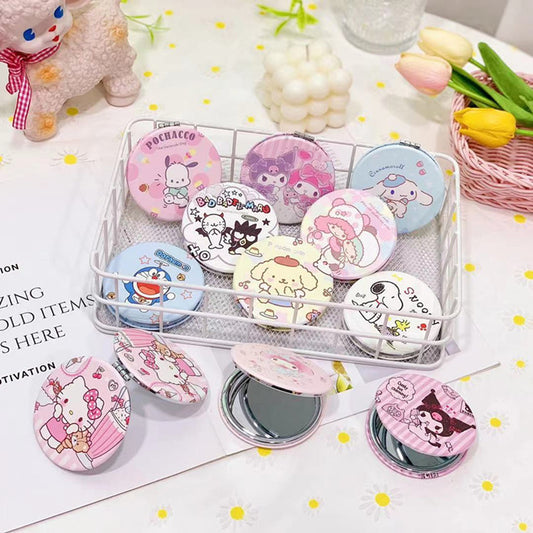 Sanrio Round Folding Mirror