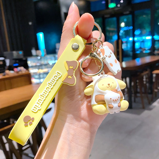 Pompompurin-Silicone key chain