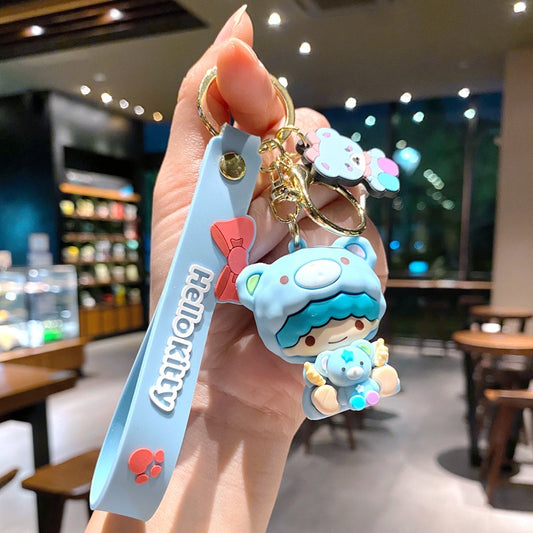 Little Twin Stars male-Silicone key chain