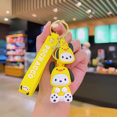 Pochacco-Silicone key chain