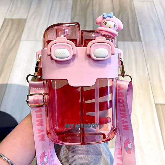 My Melody pink-Dividing cup
