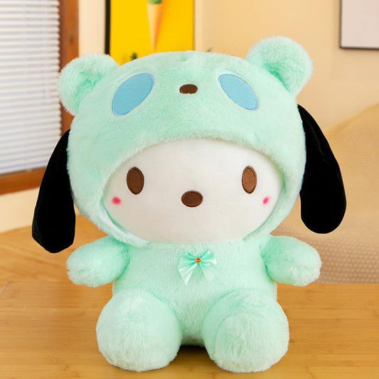 Pochacco - Hooded Plush Doll (Mint)