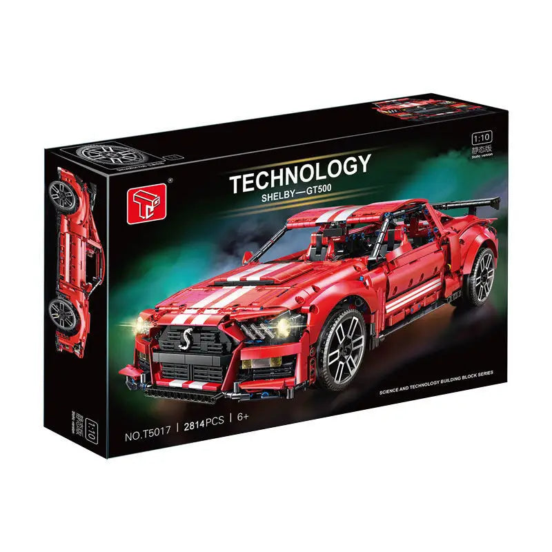 Supercar Building Block Bricks Model