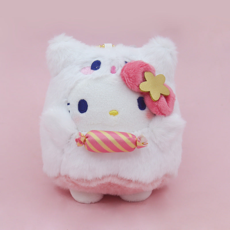 Sanrio Plush Doll Keychain