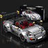 Technical Super Sports Car 1:8 Model City Racing Series DIY——Remote Control Light + Remote Control Power Unit