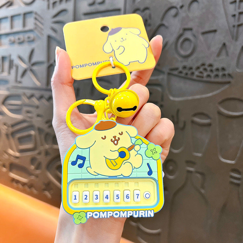 Sanrio Piano Keychain