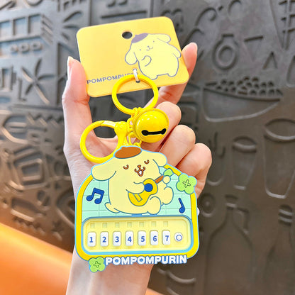 Sanrio Piano Keychain