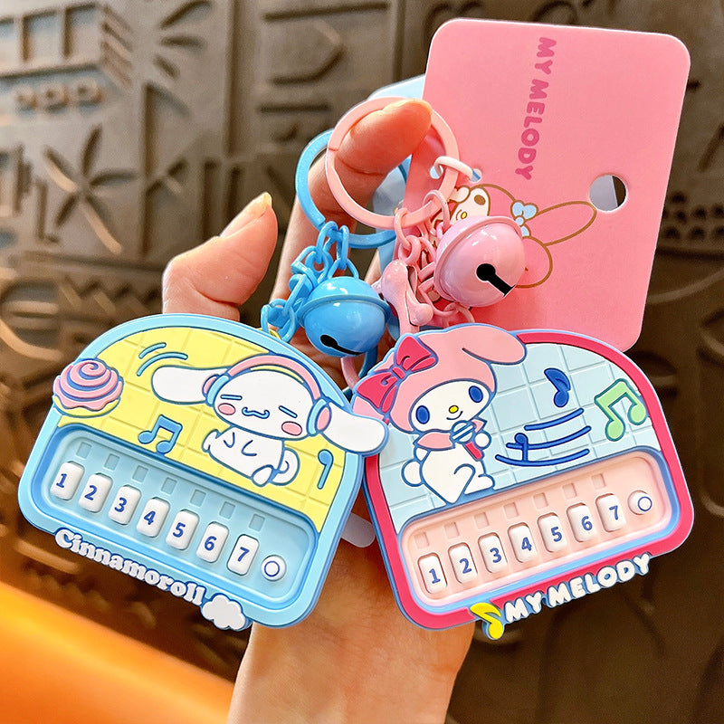 Sanrio Piano Keychain