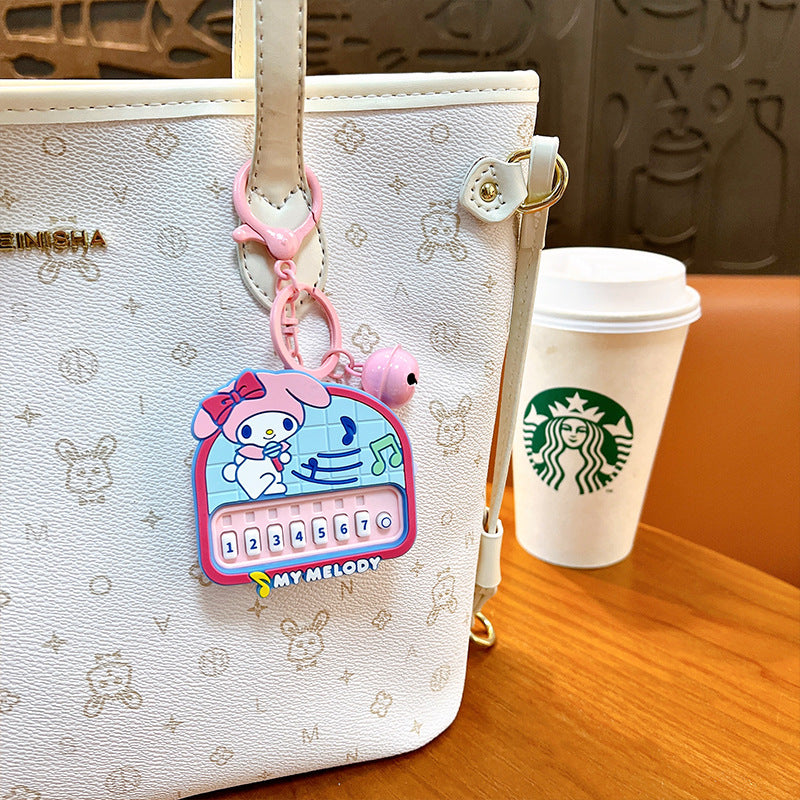Sanrio Piano Keychain