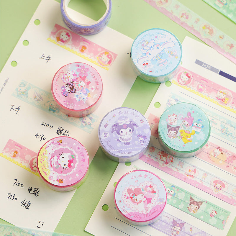 Sanrio Sticker Tape - DIY Decorative Materials for Planners