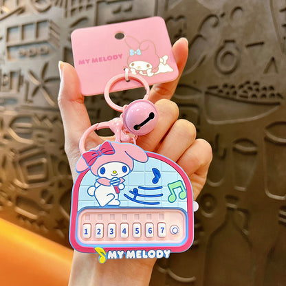 Sanrio Piano Keychain