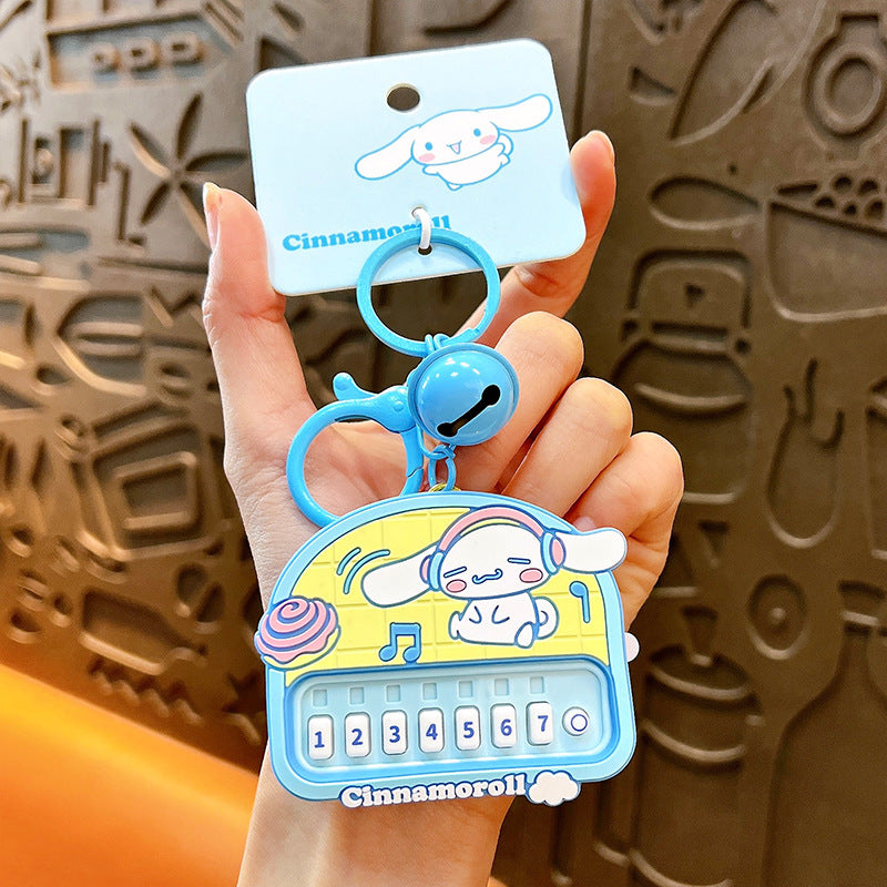 Sanrio Piano Keychain