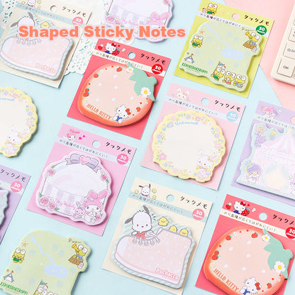 Sanrio Shaped Sticky Notes - Reusable Memo Notes