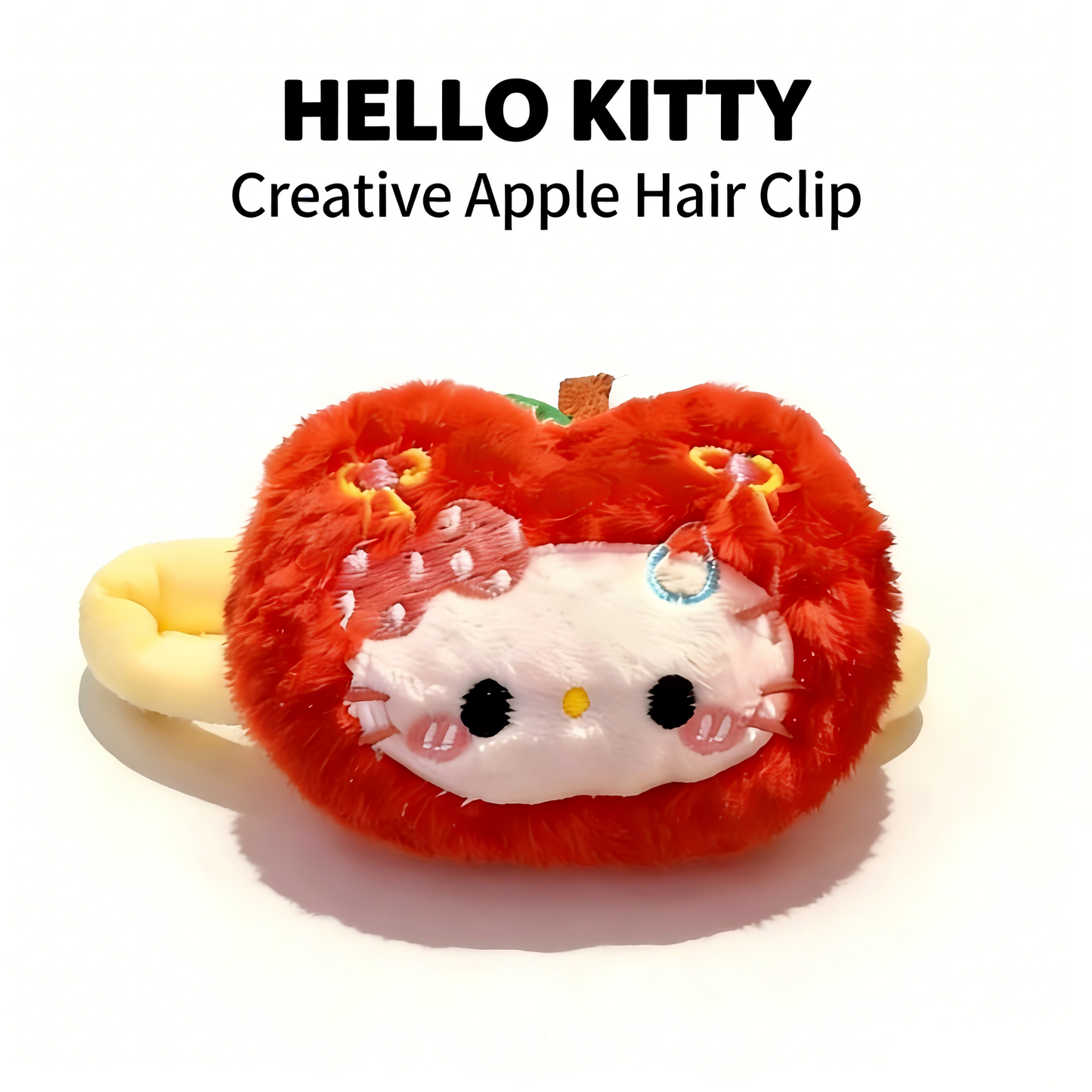 Sanrio HELLO KITTY Creative Apple Hair Clip