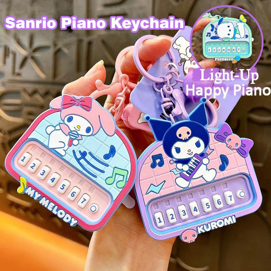 Sanrio Piano Keychain