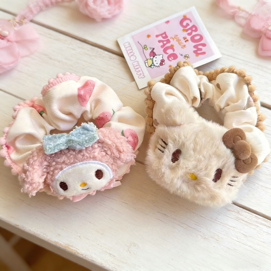 Sanrio Cute Plush Hair Band - HELLO KITTY & My Melody