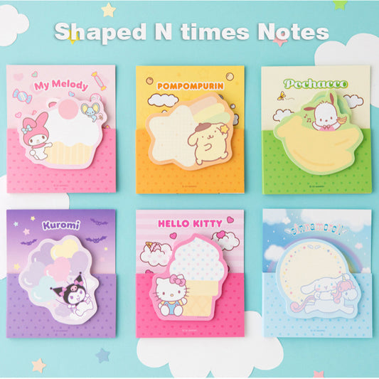 Sanrio Creative Shaped N times  Notes - Memo Pads