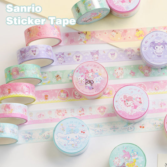 Sanrio Sticker Tape - DIY Decorative Materials for Planners