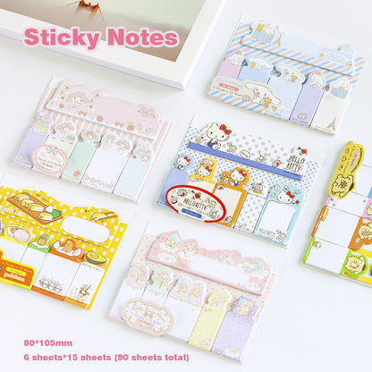 Sanrio Sticky Notes - Reusable Notes - Memo Stickers