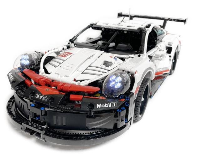 Led Lighting Kit for Technic sportcar 911 RSR