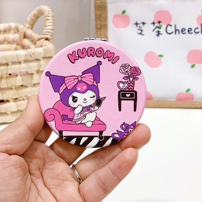 Sanrio Round Folding Mirror