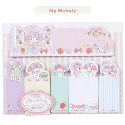 Sanrio Sticky Notes - Reusable Notes - Memo Stickers