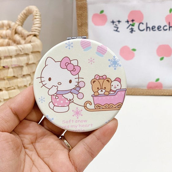 Sanrio Round Folding Mirror