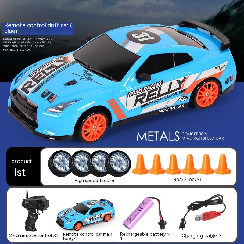 Remote Control Car Four-wheel Drive Drift Racing Car With Light Spray Boy Toy Remote Control Toy Car