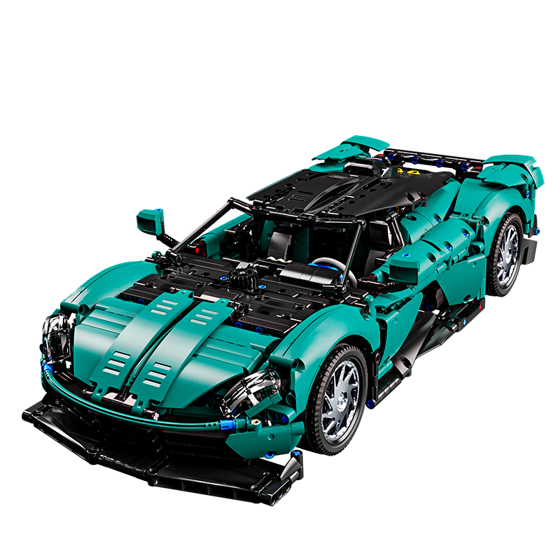 T5030 Technical Super Sports Car 1:10 Model City Racing Series DIY Creative Toys Building Blocks Gift For Boys 2111Pcs