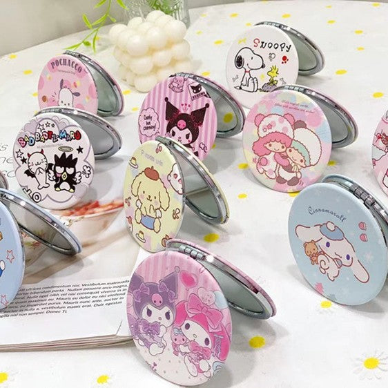 Sanrio Round Folding Mirror