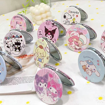 Sanrio Round Folding Mirror