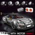 Technical Super Sports Car 1:8 Model City Racing Series DIY——Remote Control Light + Remote Control Power Unit