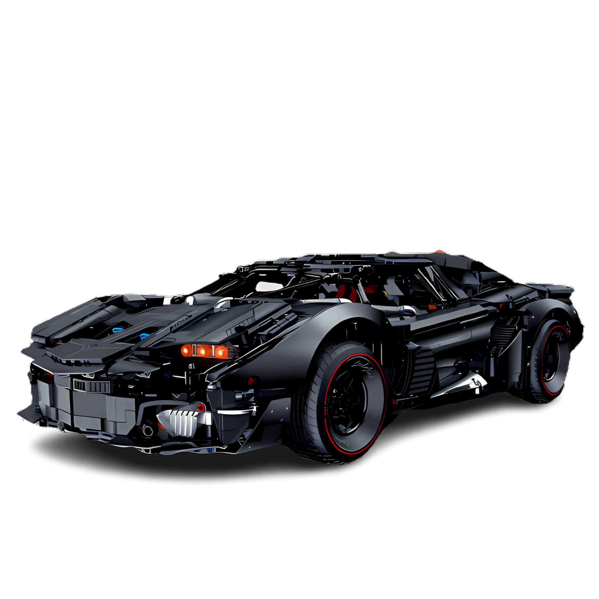 Building Blocks Toy 1:8 Armored Model Sports Car 4290 Bricks Set Gift For Kids Adults