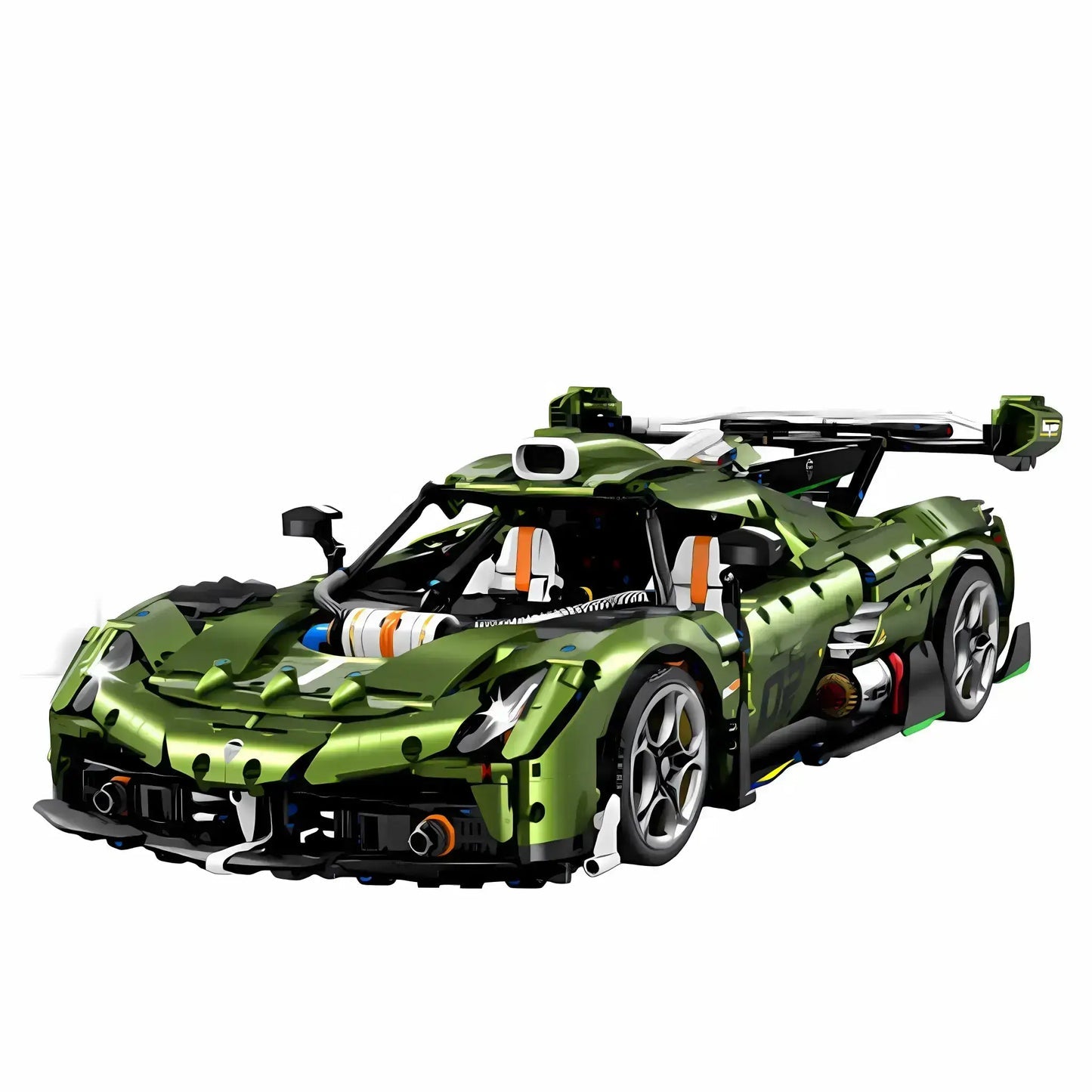 1:8 Koenigsegg Model 3838-Pieces Sports Car Building Blocks Toy Gift For Boys And Girls