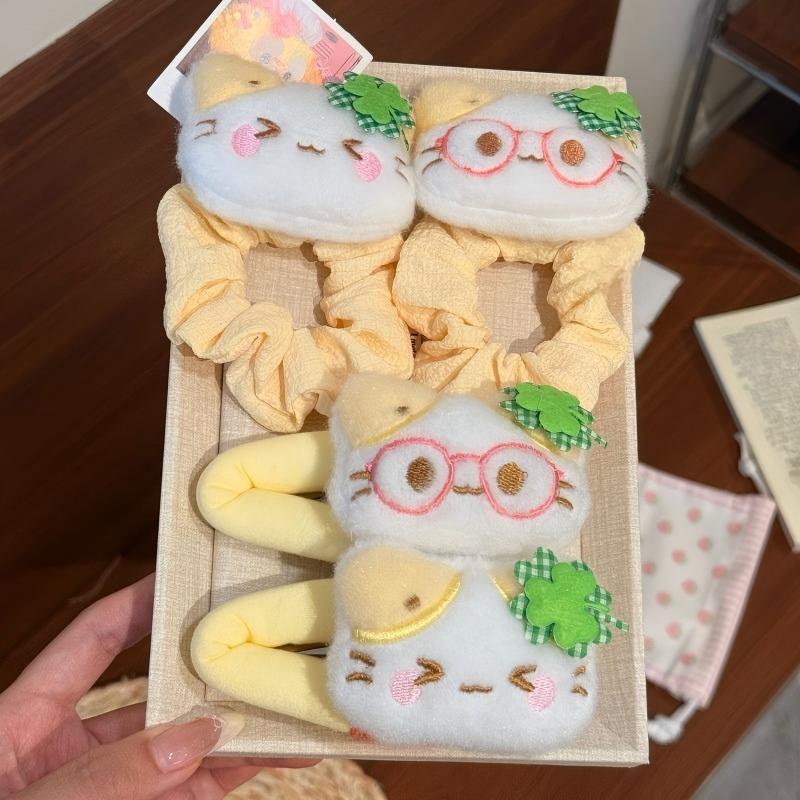 Sanrio HELLO KITTY Clover Lucky Hair Clip & Hair Band