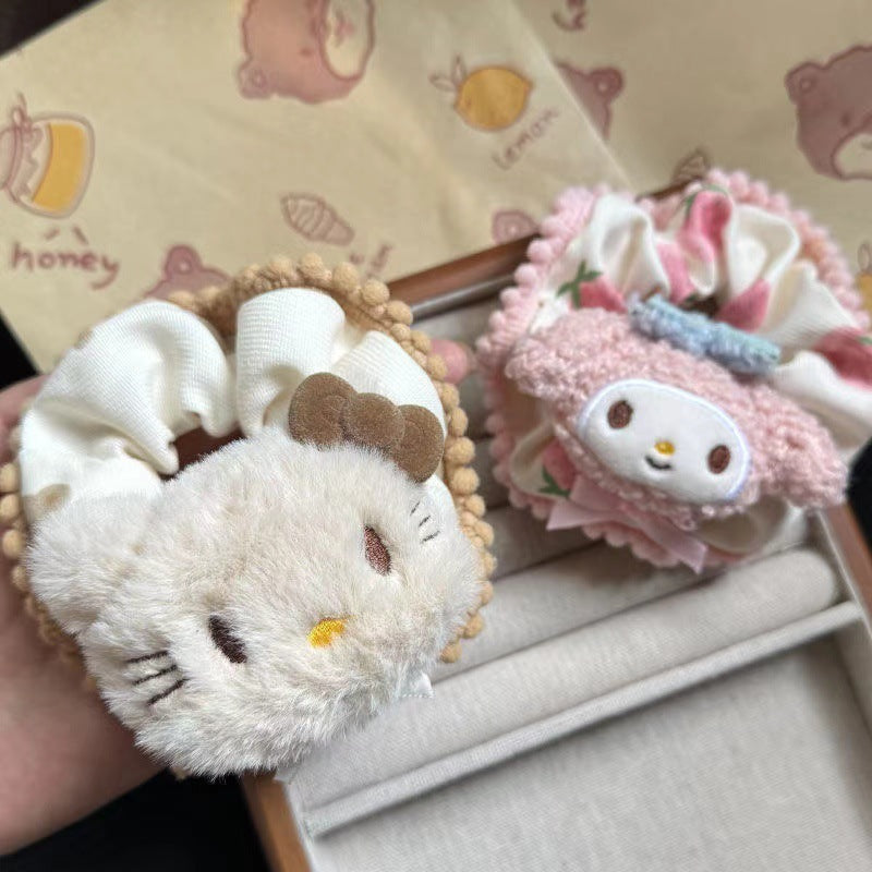 Sanrio Cute Plush Hair Band - HELLO KITTY & My Melody